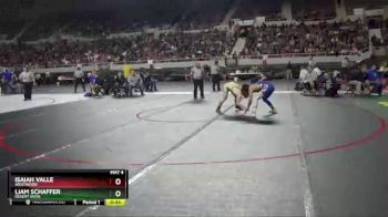 D1-126 lbs Cons. Round 3 - Isaiah Valle, Westwood vs Liam Schaffer, Desert Vista