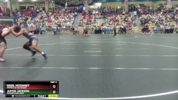 150 lbs Cons. Round 2 - Justin Jackson, Georgetown Prep vs Nigel McKinney, Friends Of Baltimore