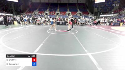 115 lbs Cons 16 #1 - Delanie Smith, MO vs Rachel Camacho, UT