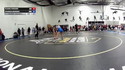 110 B Champ. Round 2 - Sharon Moreno, Aurora University vs Eliana Paramo, North Central University