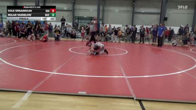 134 lbs Final - Cole Organiscak, Eighty Four vs Nolan Vanselow, South Park