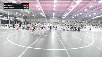 120 lbs Quarterfinal - Alex Rozas, Team Shutt Van Hoven vs Peter Rincan, Doughboy Black