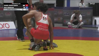 70kg Cons. Round 3 - Daniel Burch-Smith, Matmen Wrestling Club vs Max Kershaw, Saskatoon Junior Huskies