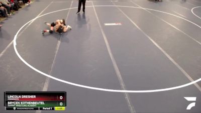 70 lbs Champ. Round 2 - Lincoln Dresher, Minnesota vs Brycen Kothenbeutel, Summit Wrestling Academy