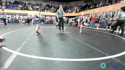 61 lbs Quarterfinal - Drake Rogers, Weatherford Youth Wrestling vs Dexter Ortiz, Husky Wrestling Club