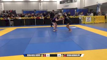 Giovanna Maximiano Lopes vs Sierra Nicole Hoover 2024 World IBJJF Jiu-Jitsu No-Gi Championship