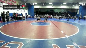 150 lbs Semifinal - Emiliano Hernandez, Hesperia vs Brandon Rodriguez, Sultana