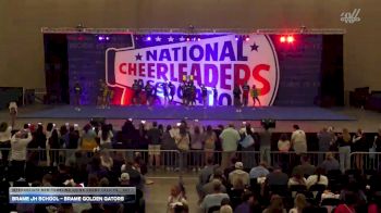 Brame JH School - Brame Golden Gators [2025 Intermediate Non-Tumbling JH/MS Crowd Leading Day 1] 2025 NCA Louisiana Regional