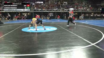 157 lbs Prelim - Carson Freeman, Montevallo vs Maclain Morency, Grand Valley St.