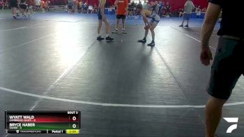 106 lbs Round 2 (4 Team) - Bryce Naber, Xavier vs Wyatt Wald, Cambridge-Isanti