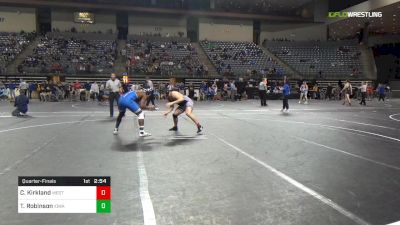 197 lbs Quarterfinal - Connor Kirkland, Western Wyoming vs Terron Robinson, Iowa Lakes