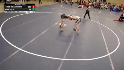 16U - 144 lbs Cons. Round 2 - Jace Ignaszewski, MR/USC vs Alex Ogle, No Nonsense Wrestling