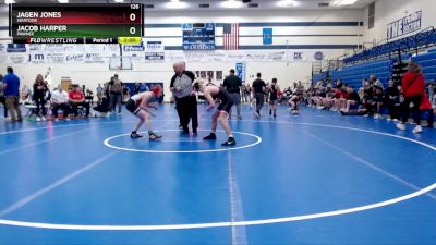 126 lbs Semifinal - Jagen Jones, SKIATOOK vs Jacob Harper, Pawnee