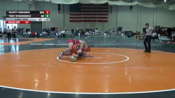 285 lbs Cons. Semi - Troy Dyszkiewicz, Ohio Northern vs Scotty Edwards, Muskingum