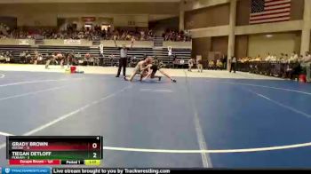 125 lbs Quarterfinals (8 Team) - Grady Brown, Rocori vs Tiegan Detloff, Perham