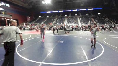 130 lbs Rr Rnd 3 - Bronson Haun, Shoshoni Sharp Shooters vs Sawyer Keener, Western Nebraska Elite