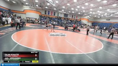 149 lbs Quarterfinal - Axel Hernandez, Buena Vista University vs Talan Schutte, Wisconsin - Lacrosse