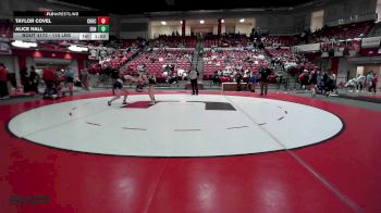 115 lbs 3rd Place - Taylor Covel, Choctaw HS Girls vs Alice Hall, Edmond North Girls