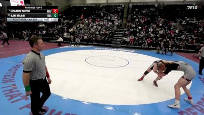 4A 157 lbs Cons. Semi - Keaton Smith, Bear River vs Sam Rassi, Ridgeline