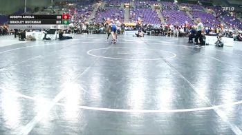 141 lbs Round 1 (16 Team) - Bradley Ruckman, McKendree vs Joseph Airola, Nebraska-Kearney