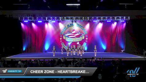 Cheer Zone - Heartbreakers [2022 L2 Mini - D2 Day 2] 2022 The American Royale Sevierville Nationals DI/DII