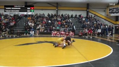 120 lbs Cons. Round 1 - Isaac McCleish, Mason City vs Kaehl Gassmann, Marion