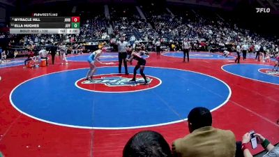130 lbs Champ. Round 1 - ELLA HUGHES, Jefferson vs Myracle Hill, Jordan