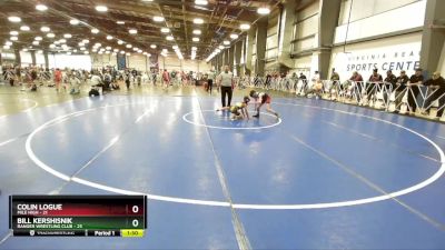 84 lbs Rd# 10- 4:00pm Saturday Final Pool - Bill Kershisnik, Ranger Wrestling Club vs Colin Logue, Mile High