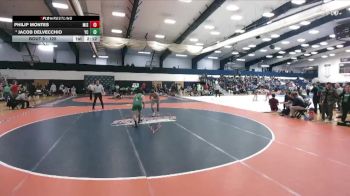 125 lbs Champ. Round 1 - Philip Montes, Misericordia vs Jacob Delvecchio, York