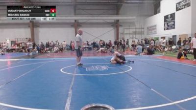120 lbs Quarterfinal - Logan Forgatch, Scorpions vs Michael Rankin, Ruthless