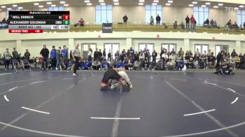 285 lbs 7th Place Match - Alexander Goldman, Case Western Reserve vs WIll Erbeck, North Central