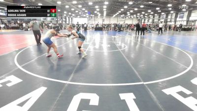 126 lbs Consi Of 32 #2 - Adelina Tate, CT vs Reese Adams, NY