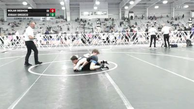113 lbs Consi Of 32 #2 - Nolan DeShon, OH vs Josiah Orozco, CO