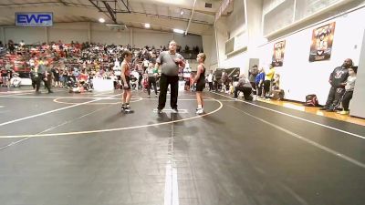 76 lbs Round Of 16 - Ryker Campbell, Sperry Wrestling Club vs Easton Vann, Barnsdall Youth Wrestling