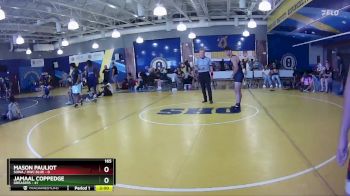 165 lbs Round 7 (8 Team) - Ezel Ozgur, SOWA / HWC BLUE vs Jackson Fields, Greasers