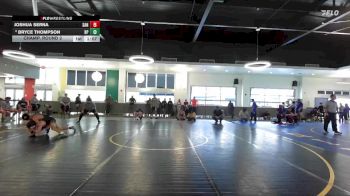 120 lbs Champ. Round 2 - Joshua Serna, Santiago Corona vs Bryce Thompson, Riverside Poly