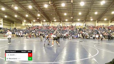 160 lbs Cons. Round 2 - Easton Smith, Lone Peak vs Boston Nieuwland, Taylorsville Warriors