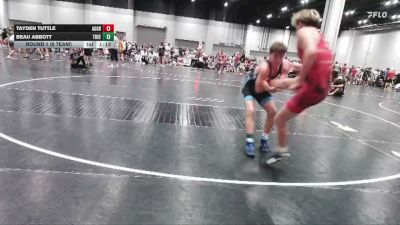 131 lbs Round 1 (6 Team) - Beau Abbott, Treehouse WA vs Tayden Tuttle, Aggression Legionaries