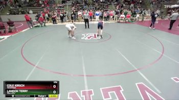 175 lbs Semifinal - Landon Terry, Tell City vs Cole Kirsch, Tecumseh