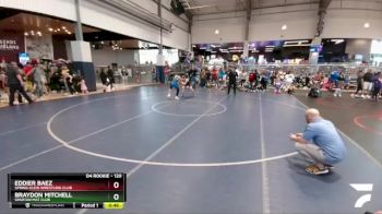 120 lbs 1st Place Match - Braydon Mitchell, Spartan Mat Club vs Eddier Baez, Spring Klein Wrestling Club