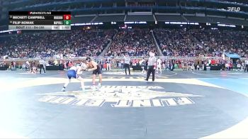 D4-144 lbs Quarterfinal - Beckett Campbell, Hudson vs Filip Nowak, Vermontville Maple Valley