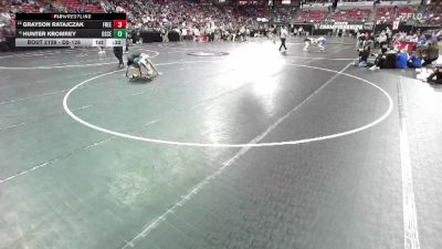 D2-126 lbs Cons. Round 1 - Grayson Ratajczak, Freedom vs Hunter Kromrey, Osceola