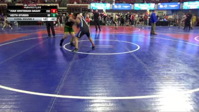 146 lbs Cons. Round 4 - Keith Stubbs, Rustler Wrestling vs Ivan Whiteman-Grant, Havre Wrestling Club