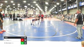 60 lbs Rr Rnd 1 - Hais Thao, NC National Team vs Mysta Brunson, Grain House Grapplers