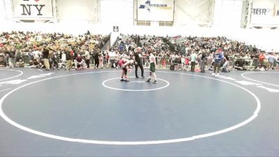 128 lbs Champ. Round 1 - Deylin Ricks, BH-BL Youth Wrestling vs Carter Donovan, Journeymen Wrestling Club