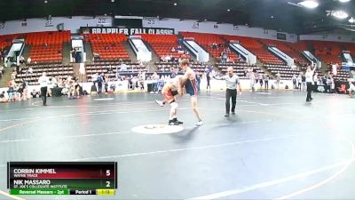 130 lbs Quarterfinal - Nik Massaro, St. Joe`s Collegiate Institute vs Corbin Kimmel, Wayne Trace