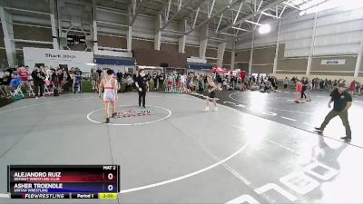 132 lbs Semifinal - Alejandro Ruiz, Defiant Wrestling Club vs Asher Troendle, Uintah Wrestling