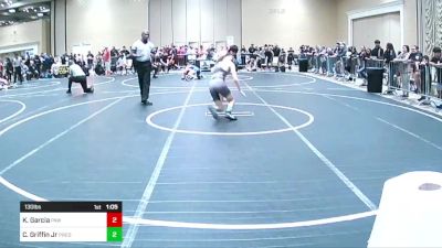 130 lbs Round Of 64 - Kenerson Garcia, Paw vs Charles Duncan Griffin Jr, Predators WC