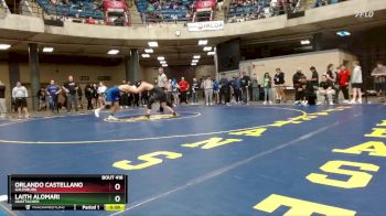 138 lbs Cons. Round 1 - Laith Alomari, Unattached vs Orlando Castellano, Galesburg