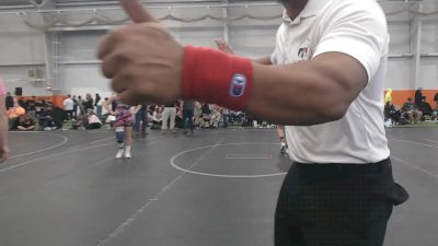 118 lbs Round 5 (6 Team) - Aria Osborne, Lady Warriors United Maroon vs Rylee Allen Patterson, Backyard Barbies